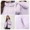 MJ STYLE Women's Hooded Puffer Jacket