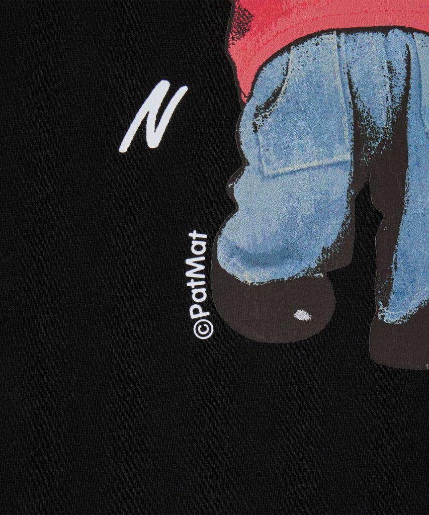 LAUGHER [Pat&Mat] Boxer T-Shirt - Black