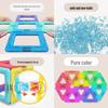 Large Magnetic Building Tiles Set for Kids - Educational Suction Magnet Blocks