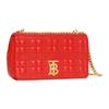 Burberry Lola Bag Tb Logo Metal Chain Quilted Lambskin Crossbody Shoulder Bag Women Bags Red 80208491