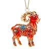 Acrylic Goat Hanging Ornament 2D Flat Animal Hanging Decoration Goat Pendant  Shop Window Display