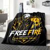 Free Fire Flannel Blanket, High quality Comfortable for All Seasons, Home Decor, Warmth and Comfort