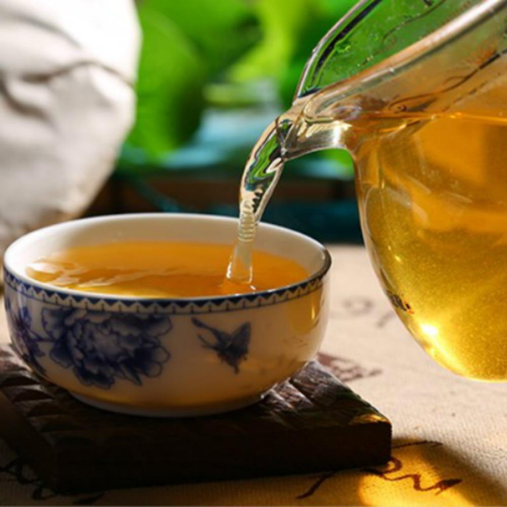 Organic Green Tea Pu Erh Cake 357g Yunnan Healthy Drink