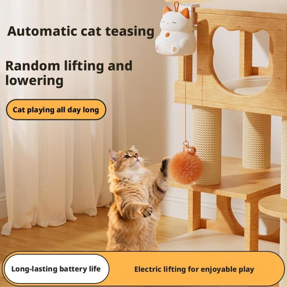 Automatic Interactive Cat Toy Hanging Door Desktop Clamp Boredom Fun Pet Game