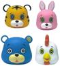 DIS Soft Vinyl Kigurumi Head X 4 Types Full Set Complete Gachapon Capsule Toy