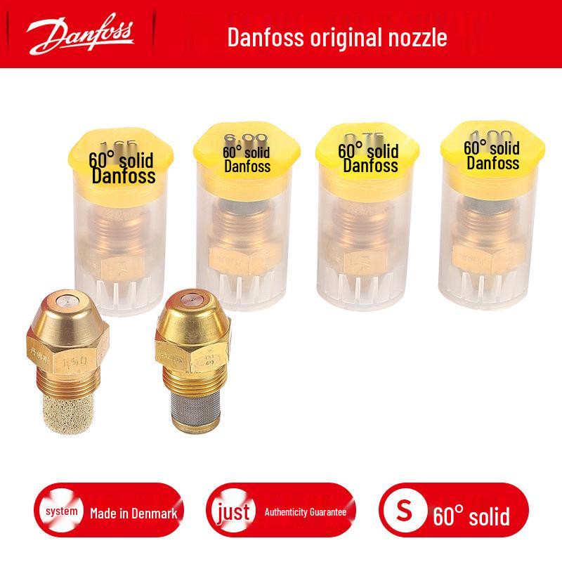 

Danfoss Solid Brass Atomizing Nozzle for Burners - 60° Spray Angle 1.50GPH 60S 030F6628