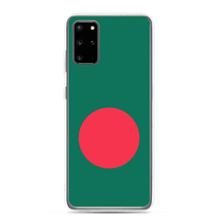 Coque Téléphone - Samsung - Galaxy S20 Ultra - Drapeau Bangladesh - Souple - Multicolore