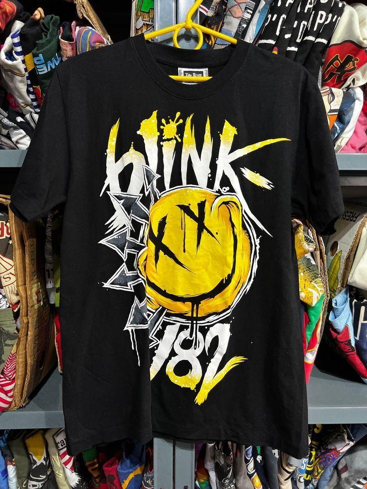 Blink 182 music band vintage sunny T-shirt S