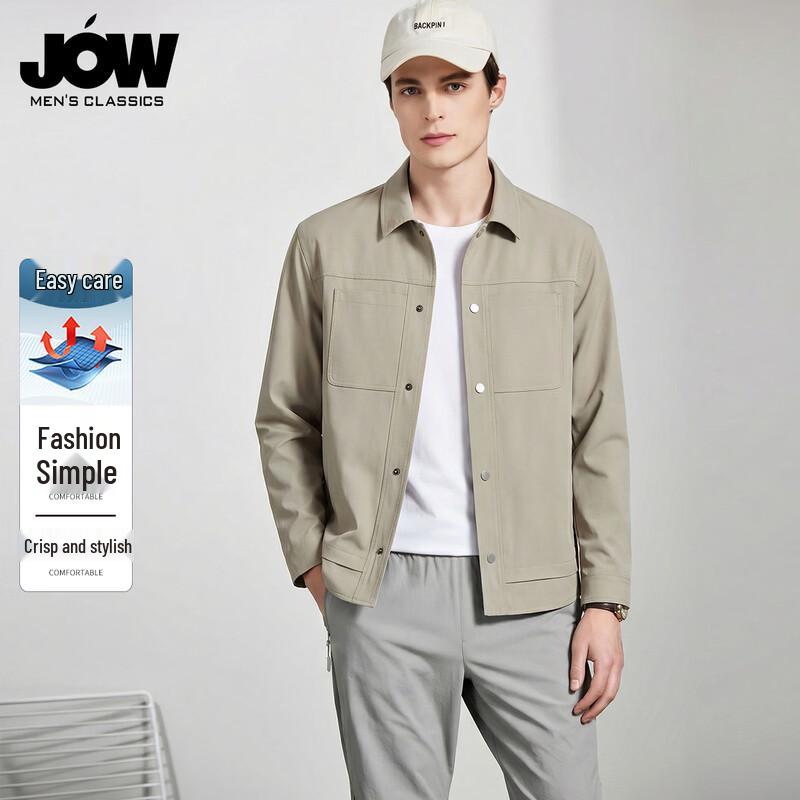 

JOW Men s Multi-Pocket Lapel Workwear Jacket 170/88A