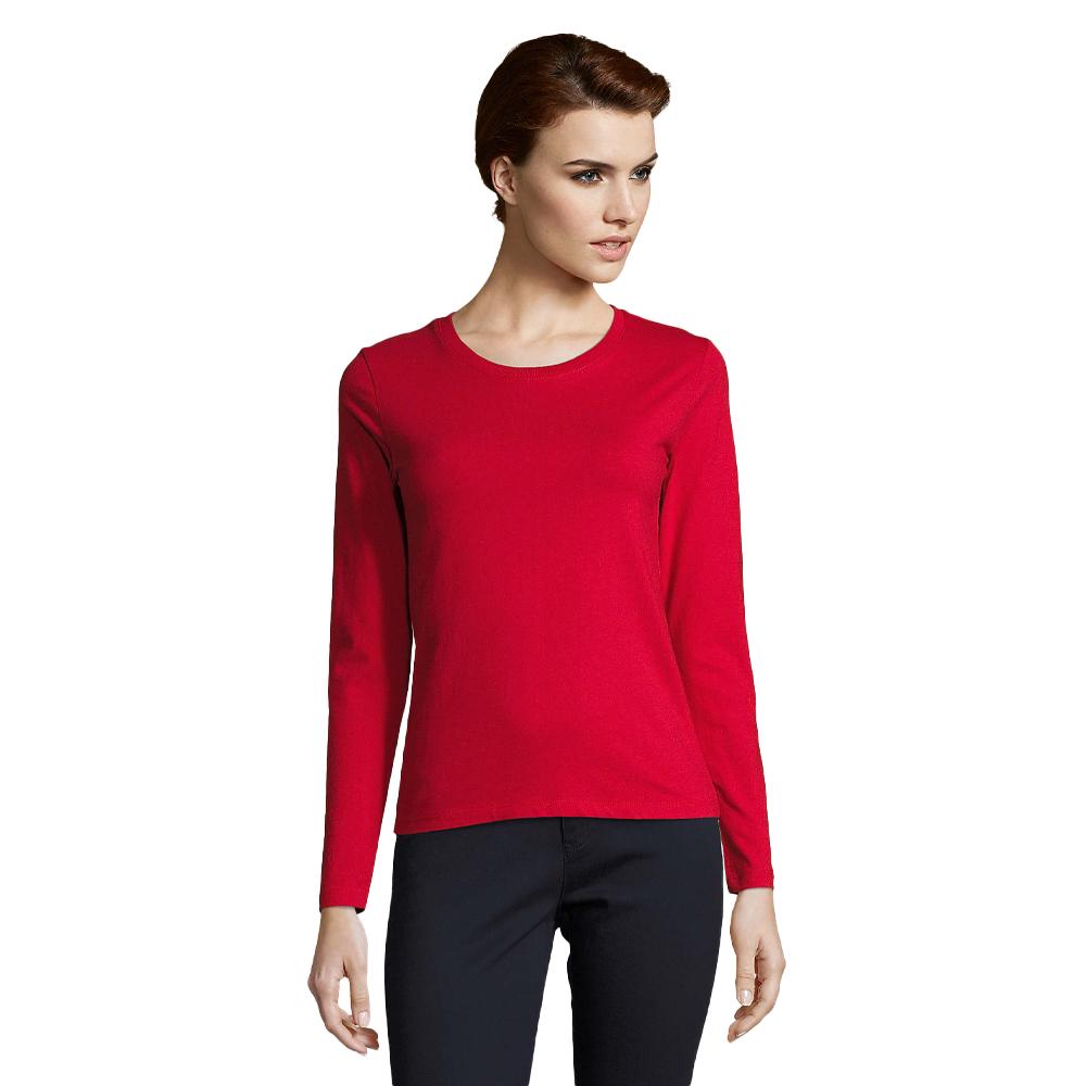 Womens/Ladies Imperial Long-Sleeved T-Shirt