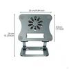 Laptop Stand with Fan Ergonomic Cooling Ventilated for Professionals, Students, Home