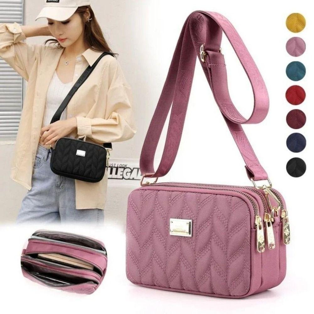 

Comfortable Underarm Bag Zipper Messenger Bag Fashion Shoulder Bag