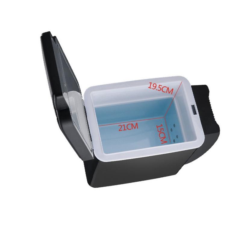 6L/8L Large Capacity Car Refrigerator Small Car & Home Dual Purpose Freezer Portable Mini Fridge