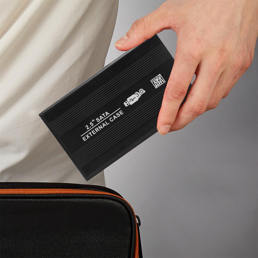 2.5 Inch SATA USB 3.0 Mobile Hard Disc Drive External Enclosure HDD Aluminum Box Case (Not Inclube Hard Disk)