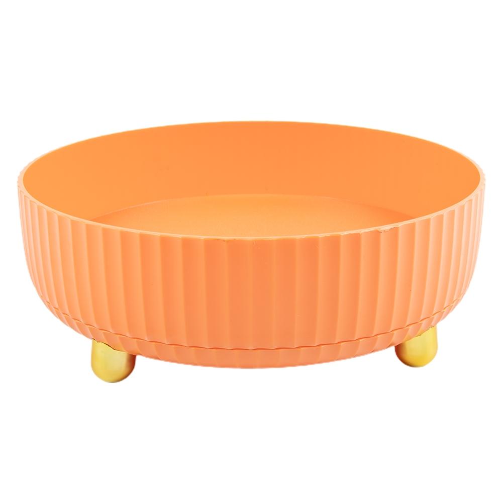 Weiß/Grün/Orange Drehteller 360° drehbar Haushalt