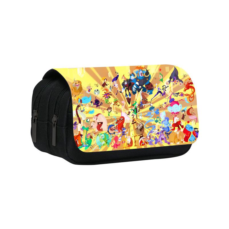 Zelda Legend Double-Layer Pencil Case: King's Tear Design for School Students