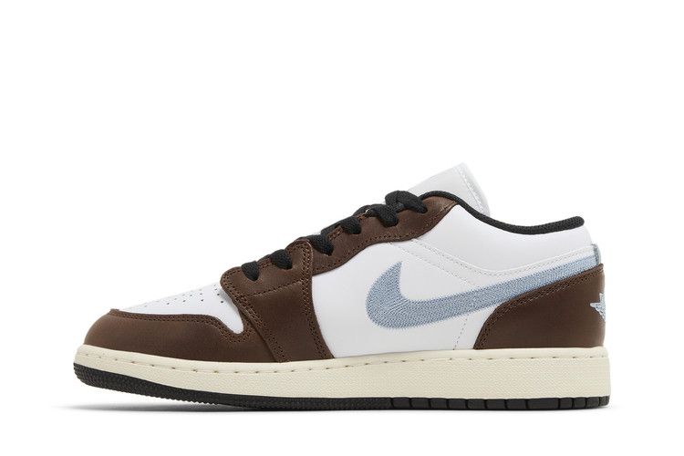 Jordan 1 Low Mocha Blue Grey (GS) Sneakers