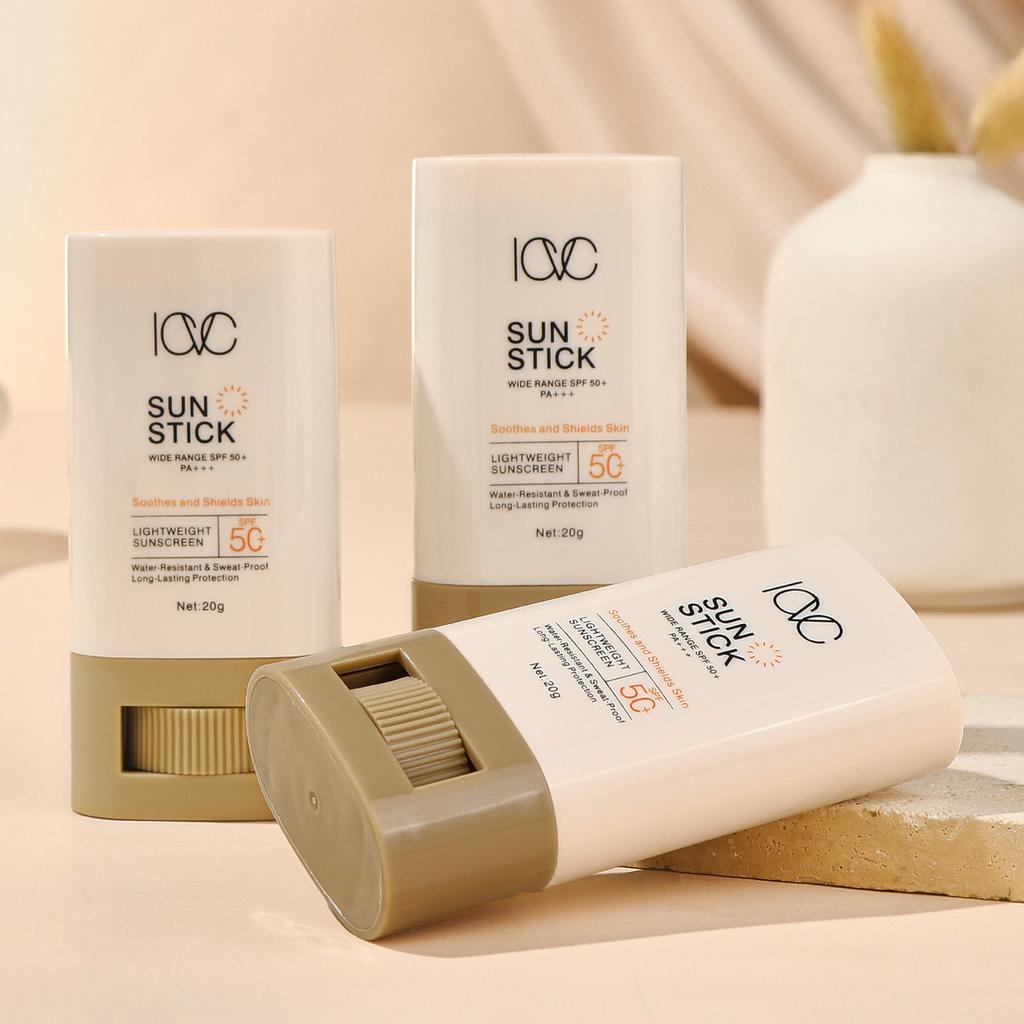 Opalovací krém SPF 50+ na obličej Ochrana před sluncem Péče o pleť Dvojitá tuba Víceúčinkový Pa+++ Opalovací krém na obličej Sluneční blokátor