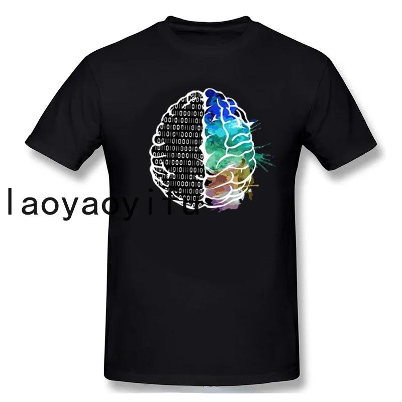 Computer Scientist Programmer Funny Man Graphic Tshirts It Male Birthday Present Short-sleev Summer Classic Black Humor Tops Tee