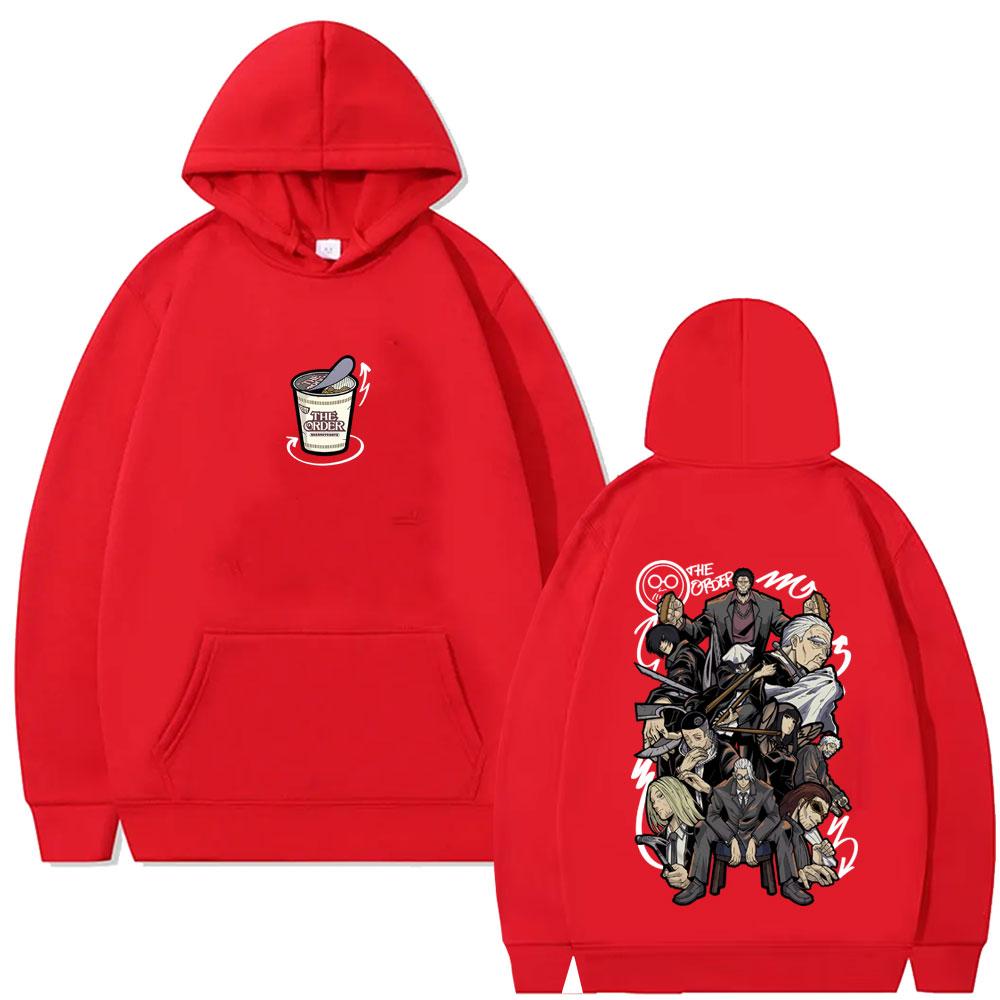 

Аниме Sakamoto Days Таро Сакамото Орден Принт Худи Мужской Женский Повседневный Хлопковый Оверсайз Пуловер Мужские Мультяшные Худи 3XL