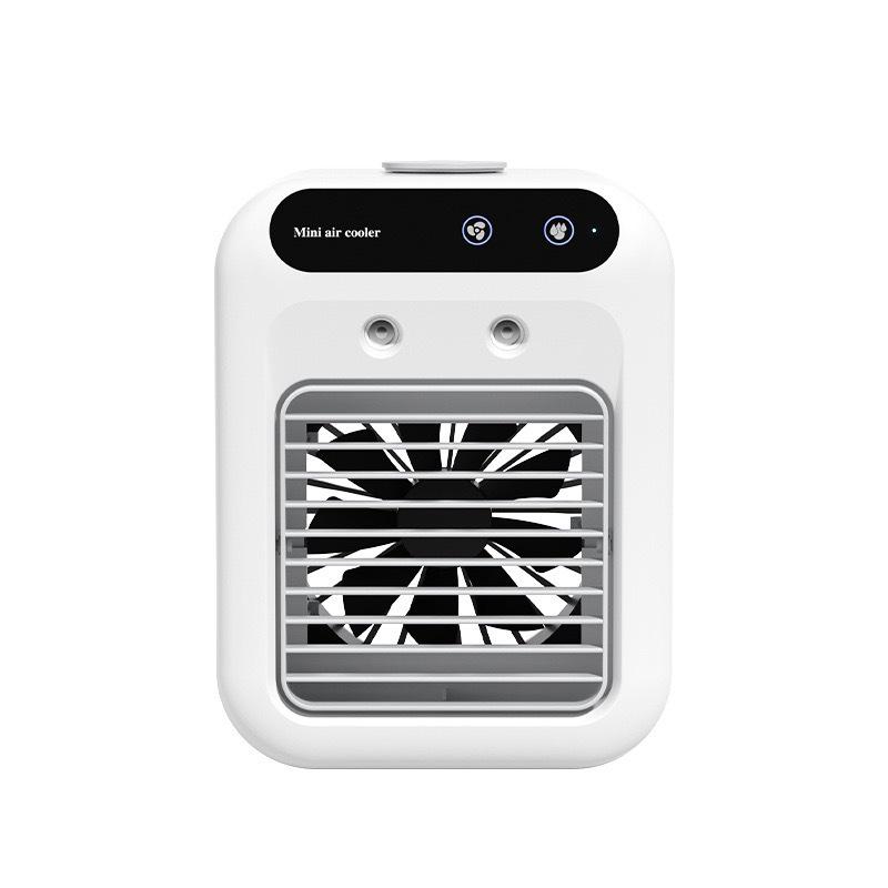Compact Bladeless Air Conditioner and Humidifier for Office