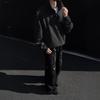 American Half-zipper Stand-up Neck Sweater Men's Retro High-end Casual Coat
