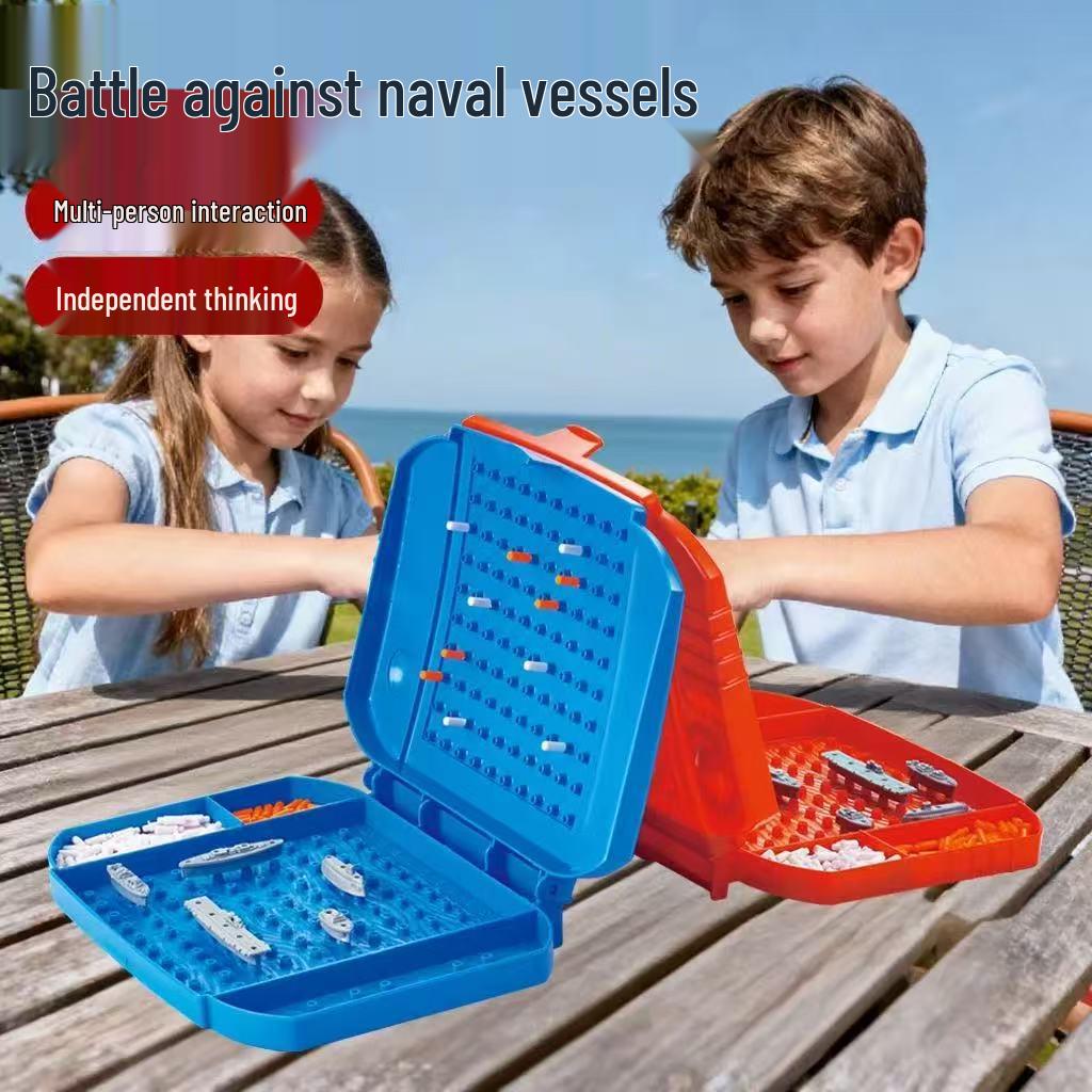 Naval Warfare Strategy Chess: Educational Two-Player Logic Game for Parent-Child Interaction