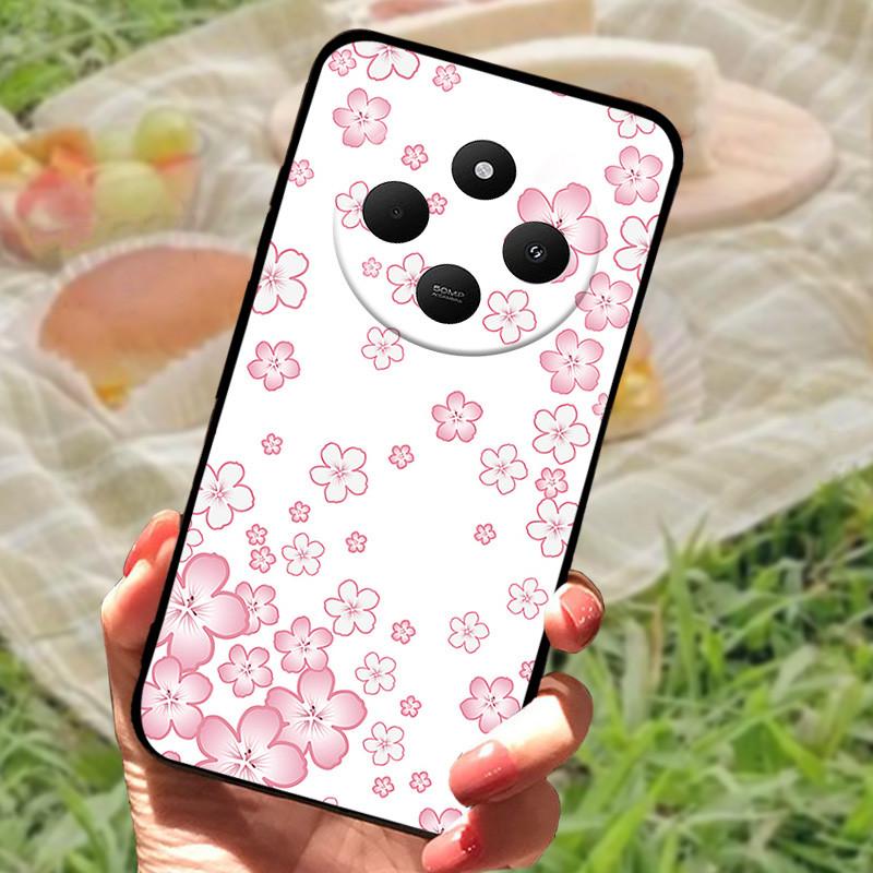 Pouzdro pro Xiaomi POCO C75 4G Redmi 14R 5G Redmi A3 Pro 4G Redmi A4 5G Pouzdra Měkký nárazník Nárazuvzdorné Ochranný Kryt Černá Taška na Telefon