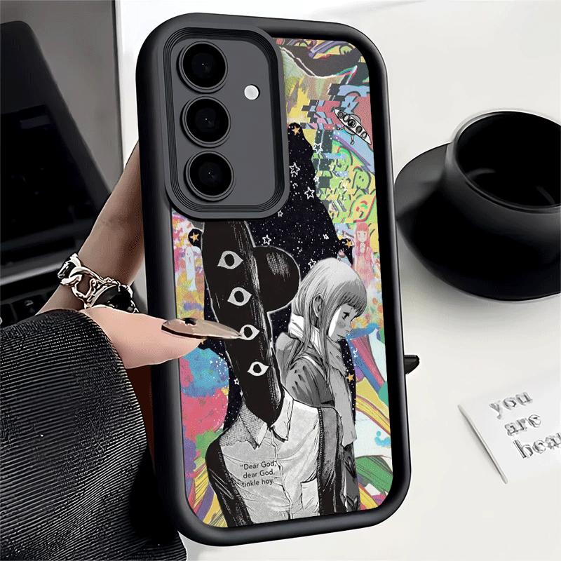 

Phone Case for Samsung Galaxy S26 S25 Ultra S24 FE Oyasumi Punpun Anime Shell S23 Plus S22 + S21 S20 5G Soft Silicone Funda Samsung S24 Ultra