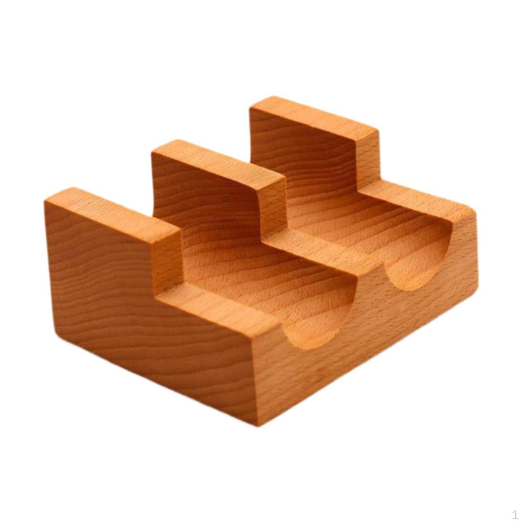 Wood Sushi Holder Display Stand Gadget Novelty Hand Roll Serving Tray for Food