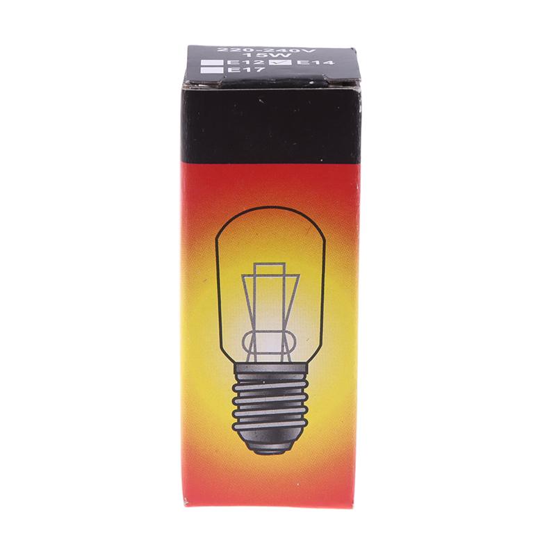 2Pcs E14 15W High Temperature Resistant Refrigerator Bulb Microwave Oven Replacement Light Toaster/Steam Bulb Light