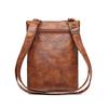 Dame Crossbody-veske Ny tekstur Skulderveske Telefonveske Mykt skinn Chic Euroamerikansk stil Moden mote Vintage Liten veske