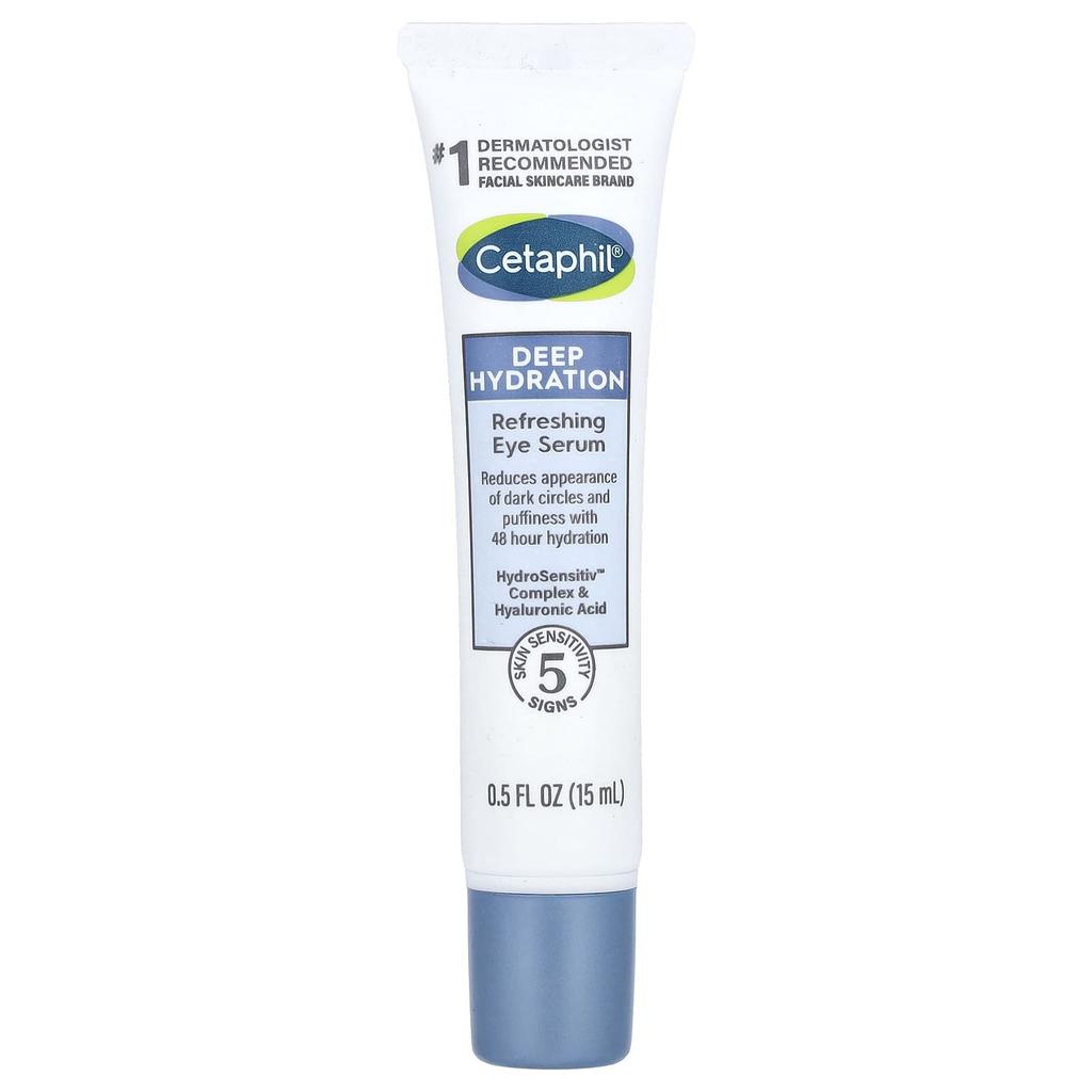 Cetaphil, Deep Hydration, siero occhi rinfrescante, 0,5 fl oz (15 ml)