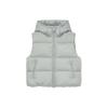 New MLB Down Vest Unisex Gray 3ADVB0436-50GRS