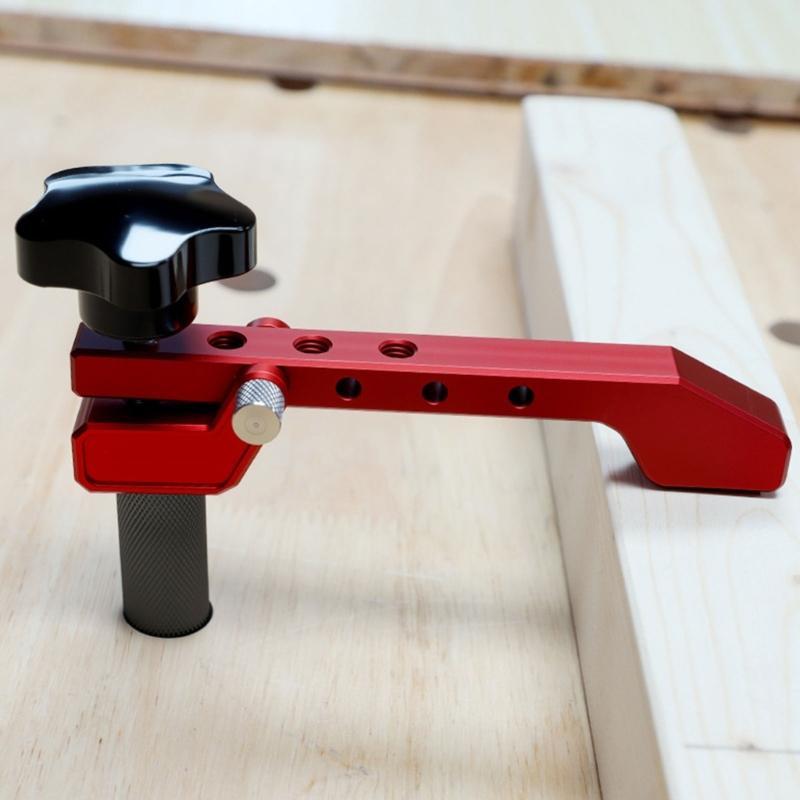 Aluminum Table Clamps Adjustable Benches Dog Clamps For Tables Featuring Adjustable And Firmly Fixed Jaw Pad Firm Grip