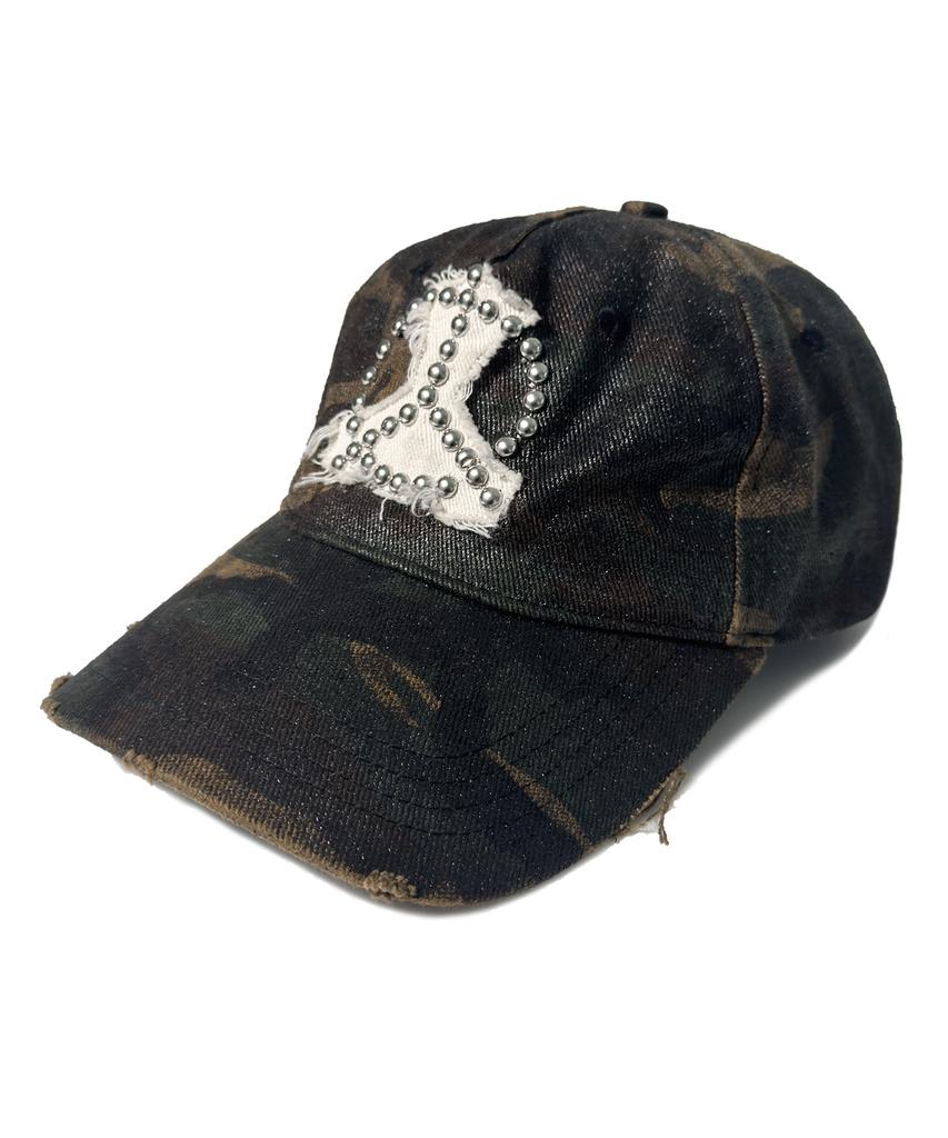 Kodeu Peaceful Stud Patch Cap_Coated Camouflage