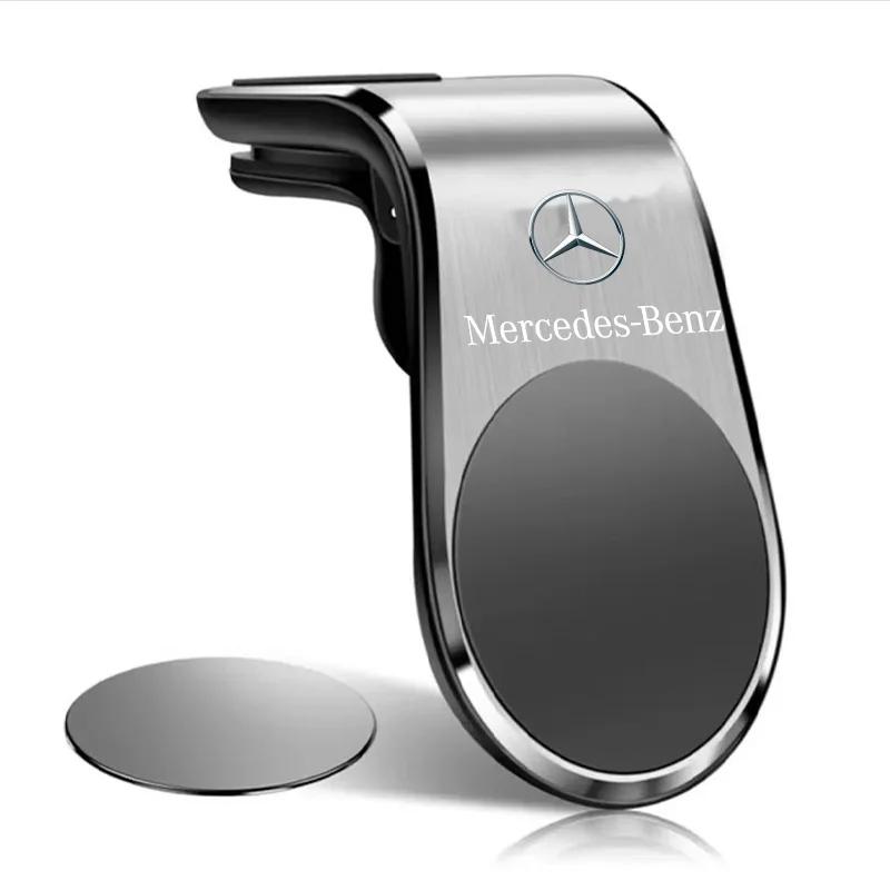 Magnetic Car Phone Holder Air Vent Clip Mount Stand In Car For Mercedes Benz AMG W204 W205 W203 W211 W212 W213 W201 W210 GLA GLC