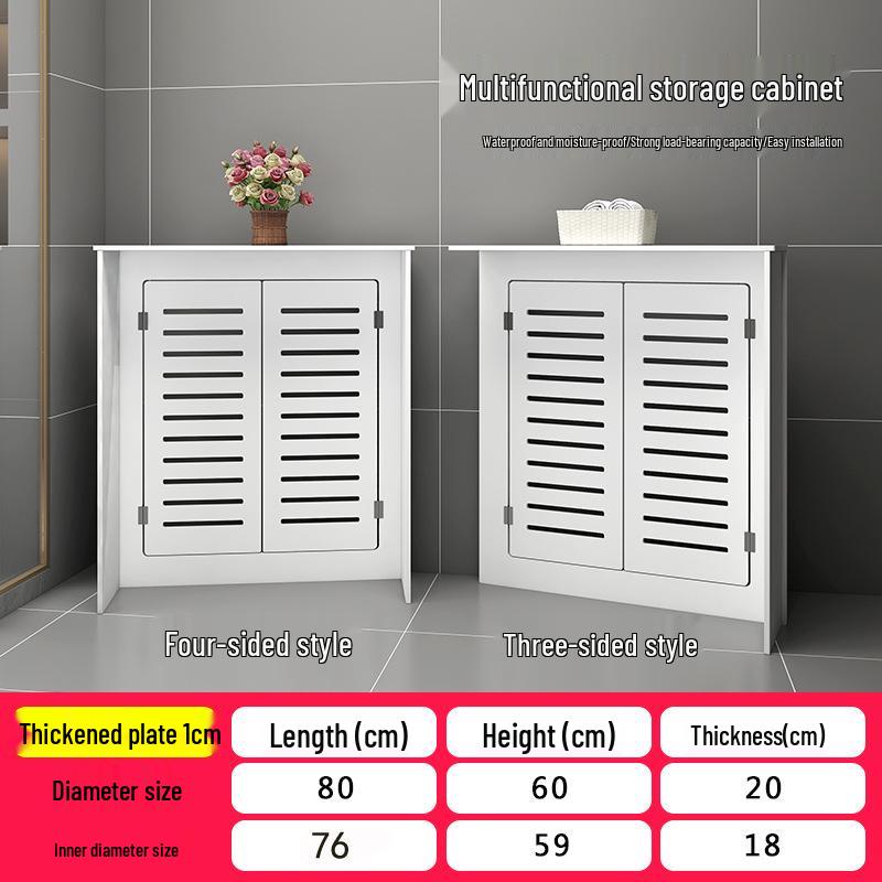 Waterproof Bathroom Manifold Radiator Enclosure - Switch Valve Cabinet Cover