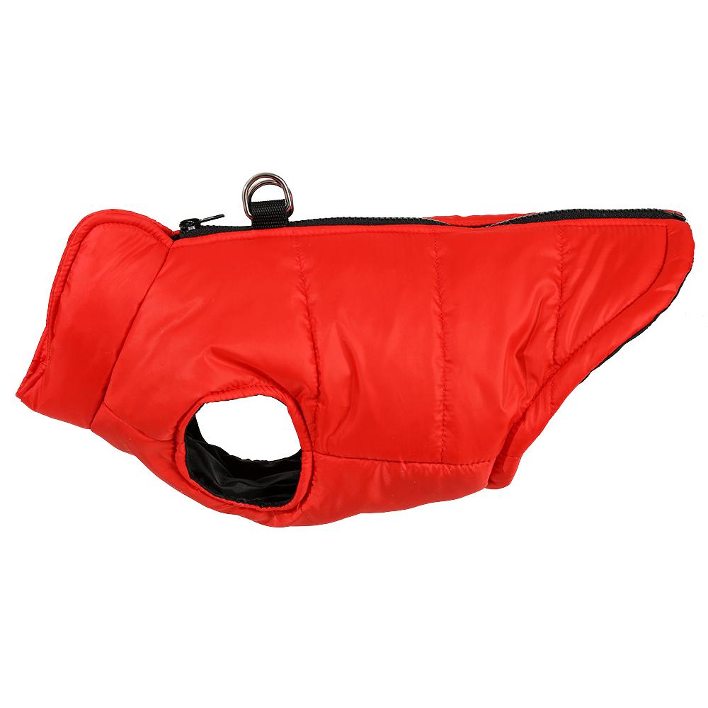 Windproof Dogs Clothes With D-ring Pet Coat For Small Medium Dogs Winter Warm Fleece Puppy Jackets French Bulldog Pug Costume