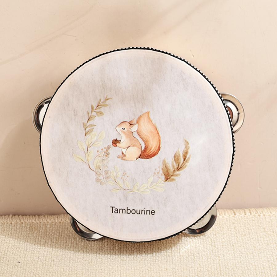 

Деревянные игрушки Монтессори для детей Музыкальные инструменты Погремушки Деревянная белка Ударные инструменты Дошкольные развивающие игрушки