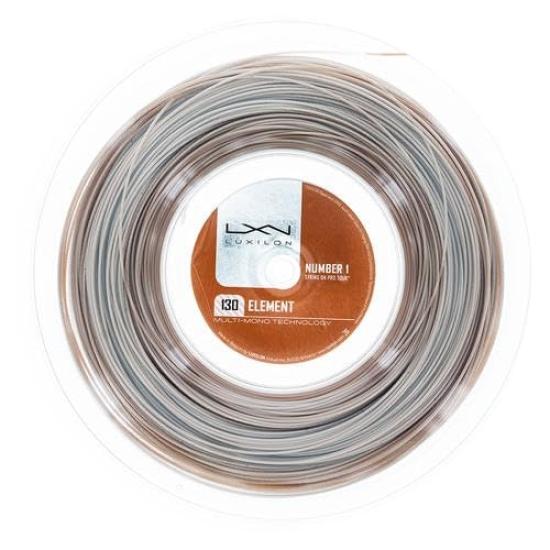 LUXILON Tennis String Gut Used by Kei Nishikori ELEMENT 125 WRZ990106 Brown [200m Reel]