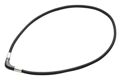 Halskette RAKUWA Magnetische Titan-Halskette, V-Typ, Schwarz, 45 cm, zur Linderung von Bluthochdruck bei Frauen [Steife Schultern] [Steife Nacken] [Verbessert die Steifheit]