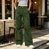 Women's Casual Loose Fit Cargo Pants with Multiple Pockets for Everyday Wear