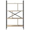 Bookshelf Sonoma Oak 75 X 30 X 123.5 Cm Particleboard