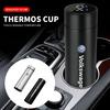 Pour voiture Volkswagen Tasse Thermos Intelligente Tasse Isotherme Affichage Numérique LED de la Température Pour Volkswagen VW GTI Rline R Polo Golf MK8