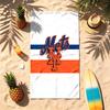 New York Mets (5) Asciugamano da Spiaggia Resistente alla Sabbia Morbido e Confortevole Adatto per Piscina Campeggio Yoga e Immersioni Un Viaggio