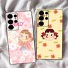Brand P-peko Chan Lovely Girl Phone Case For Samsung S 24 Fe 25 Ultra Plus 20 Lite 21 30 22 23 24 22 Ultra 5G Fundas