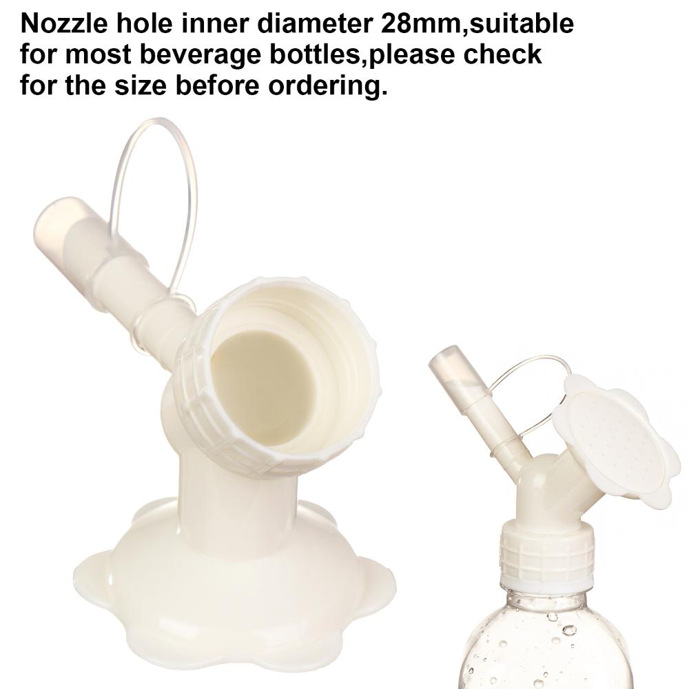Garden Succulent Indoor Dual Head Plant Bottle Watering Spout Cute Sprinkler Cap Mini Watering Can