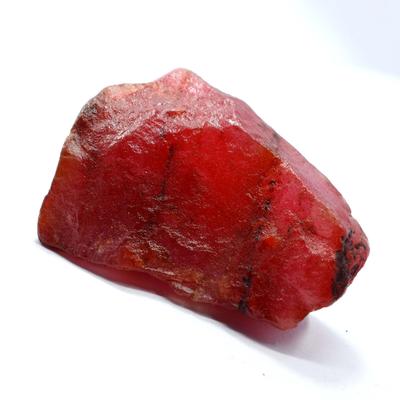 650.15 Ct Natural Red Ruby Uncut Rough Loose Gemstones CERTIFIED Huge Size