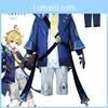 Mica Cosplay Costume For Genshin Impact Fans Mondstadt Surveyor Ice Boy Outfit